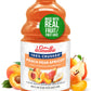 Dr. Smoothie 100% Crushed Peach Pear Apricot – No Added Sugar, Made With Real Fruits/Fruit Juice – Vegan, No Artificial Colors Or Flavors – Juicy Sweet Peaches, Tart Apricots & Pears – 46 Oz Bottle