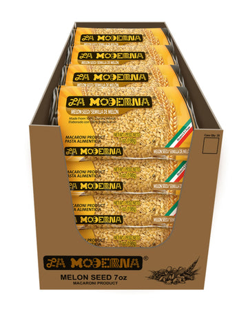La Moderna, Conchas, Pasta, Hecha Con Sémola De Trigo Durum, Enriquecida Con Vitaminas Y Hierro, 7 Oz, Pack De 20