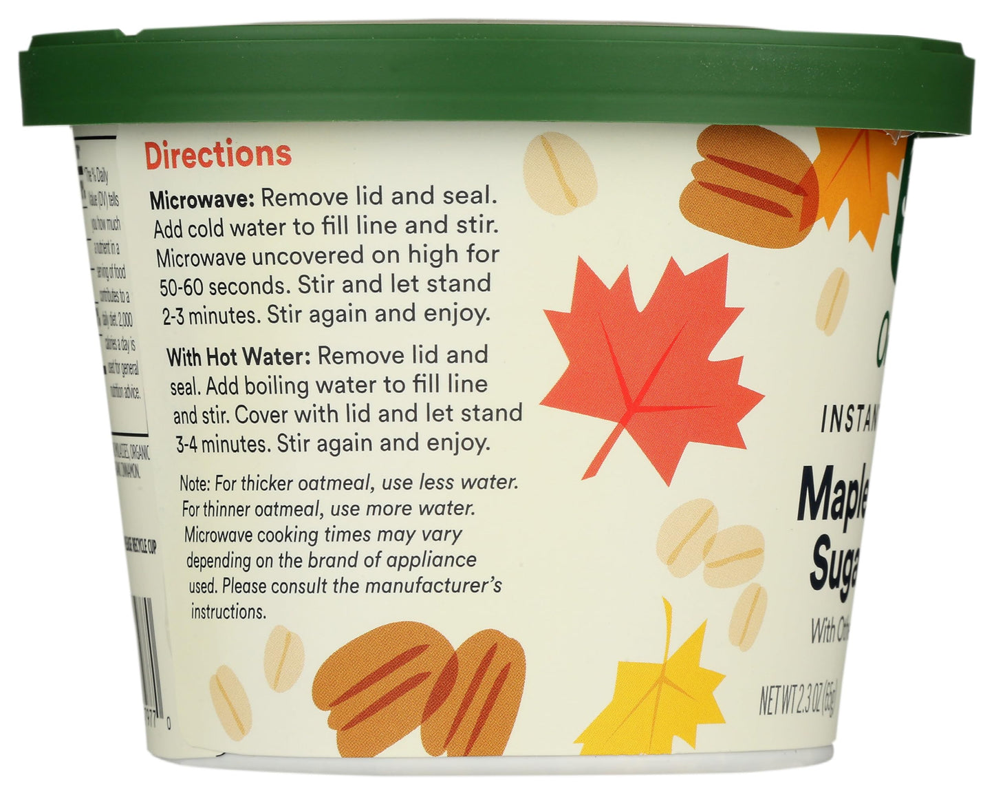 365 by Whole Foods Market, Organic Instant Oatmeal, Maple & Brown Sugar Pecan, 2.3 Ounce
