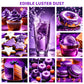 Cherrysea Luster Dust Edible Shimmer Powder, 15g, Food Coloring for Cakes and Cocktails, 6-Purple
