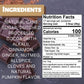 Silly Cow Farms Hot Cocoa Pumpkin Spice Mix - Gluten Free, Dairy Free, 16.9 oz Glass Bottle, Pack of 6