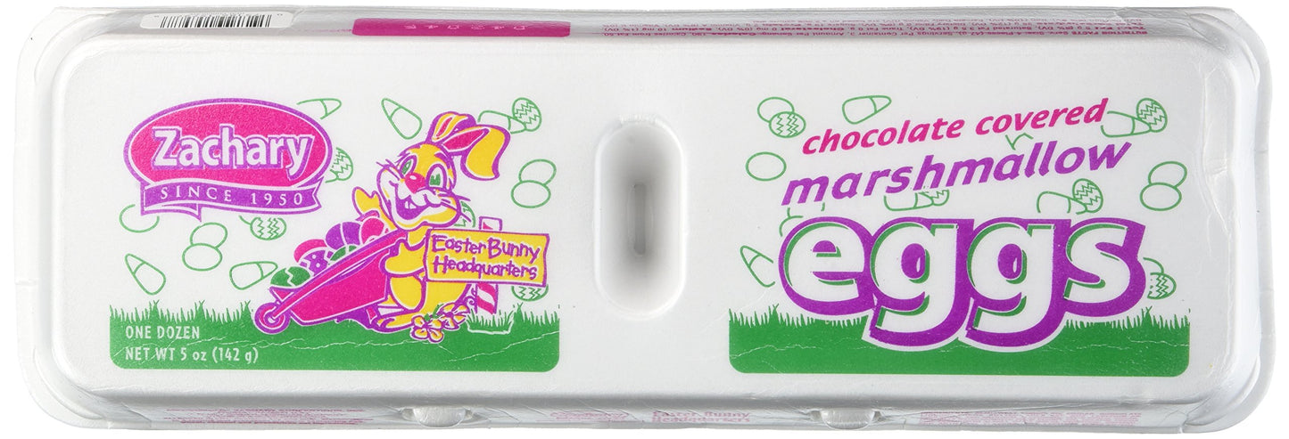 Zachary Chocolate-Covered Marshmallow Eggs (1 Doz)