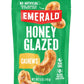 Emerald Nuts Honey Glazed Cashews (1-Pack), 5Oz Resealable Bag, Kosher Dairy Certified, Non-Gmo, Contains No Artificial Preservatives, Flavors Or Synthetic Colors