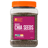 Organic Chia Seeds with Omega-3, Non-GMO, Gluten Free, Keto Diet Friendly, Vegan, Good Source of Fiber, 2 lb (Pack of 2)