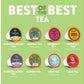 Two Rivers Coffee Tea Pods, Assorted Tea Pack, 40 Count, Compatible with K Cup malt-inspired, 5 Cups of Each Flavor