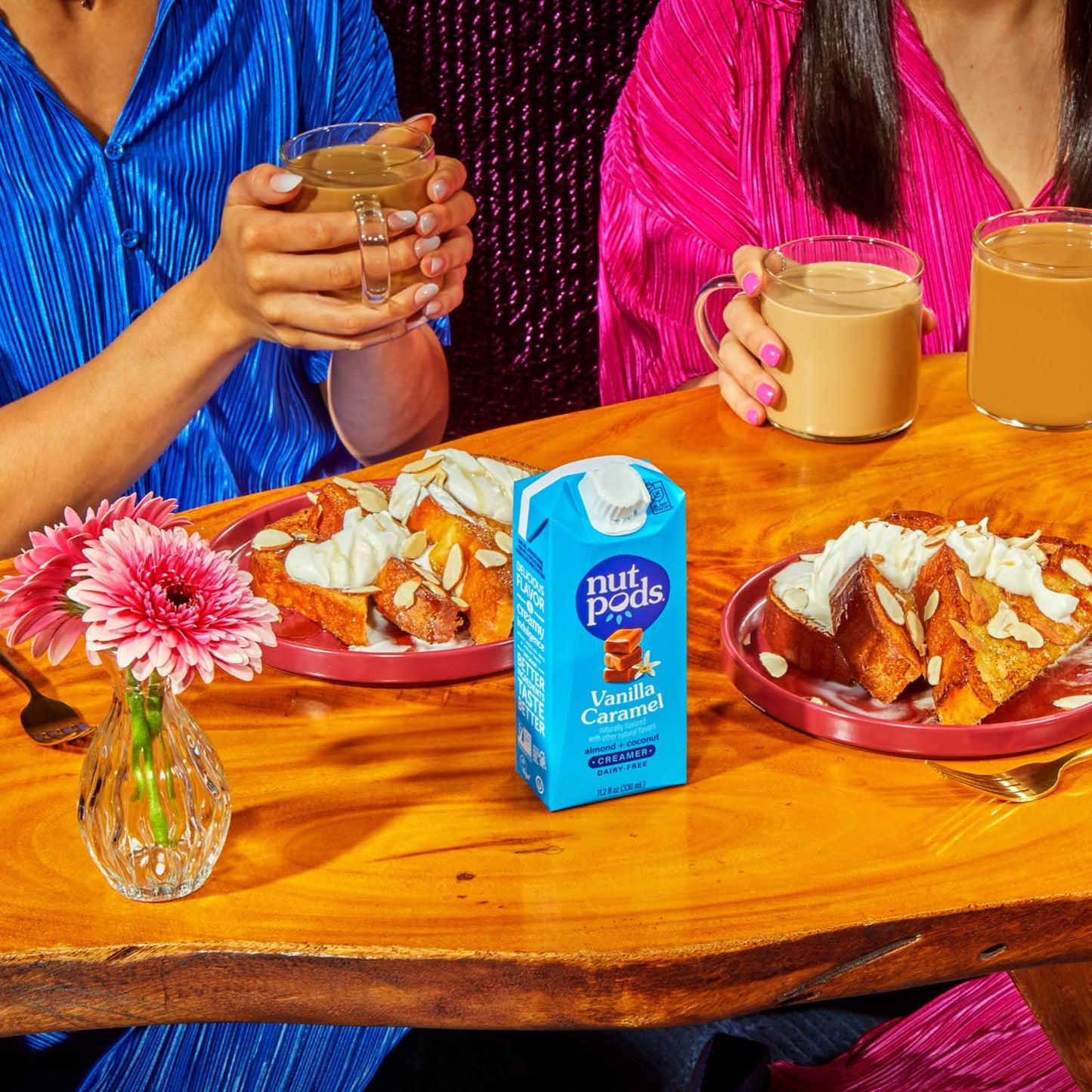 Nutpods Vanilla Caramel Non Dairy Coffee Creamer, Sweetened With Organic Cane Sugar, Made From Almonds And Coconuts, Gluten Free