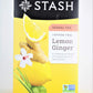 Stash Tea Lemon Ginger (Pack Of 3)