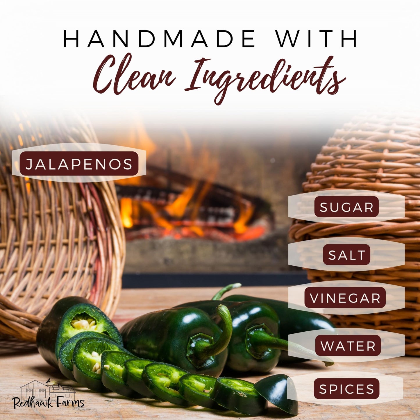 Redhawk Farms Candied Jalapenos - Premium Candied Jalapeno Slices In A Flavorful Vinegar Brine - All Natural, Gourmet Snacks & G