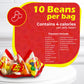 Jelly Belly Individual Pyramid Packs | 75 Pack | Mini Bags Of Assorted Jelly Beans | 75 Bags Of 0.28Oz | Assorted Flavors | Pyra