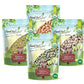 Food to Live Organic Pulses Bundle, 4 Pack - Whole Green Peas (5 LB), Green Lentils (5 LB), Chickpeas (5 LB), Black-Eyed Peas (5