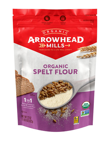 Arrowhead Mills Organic Spelt Flour, 22 Oz Bag
