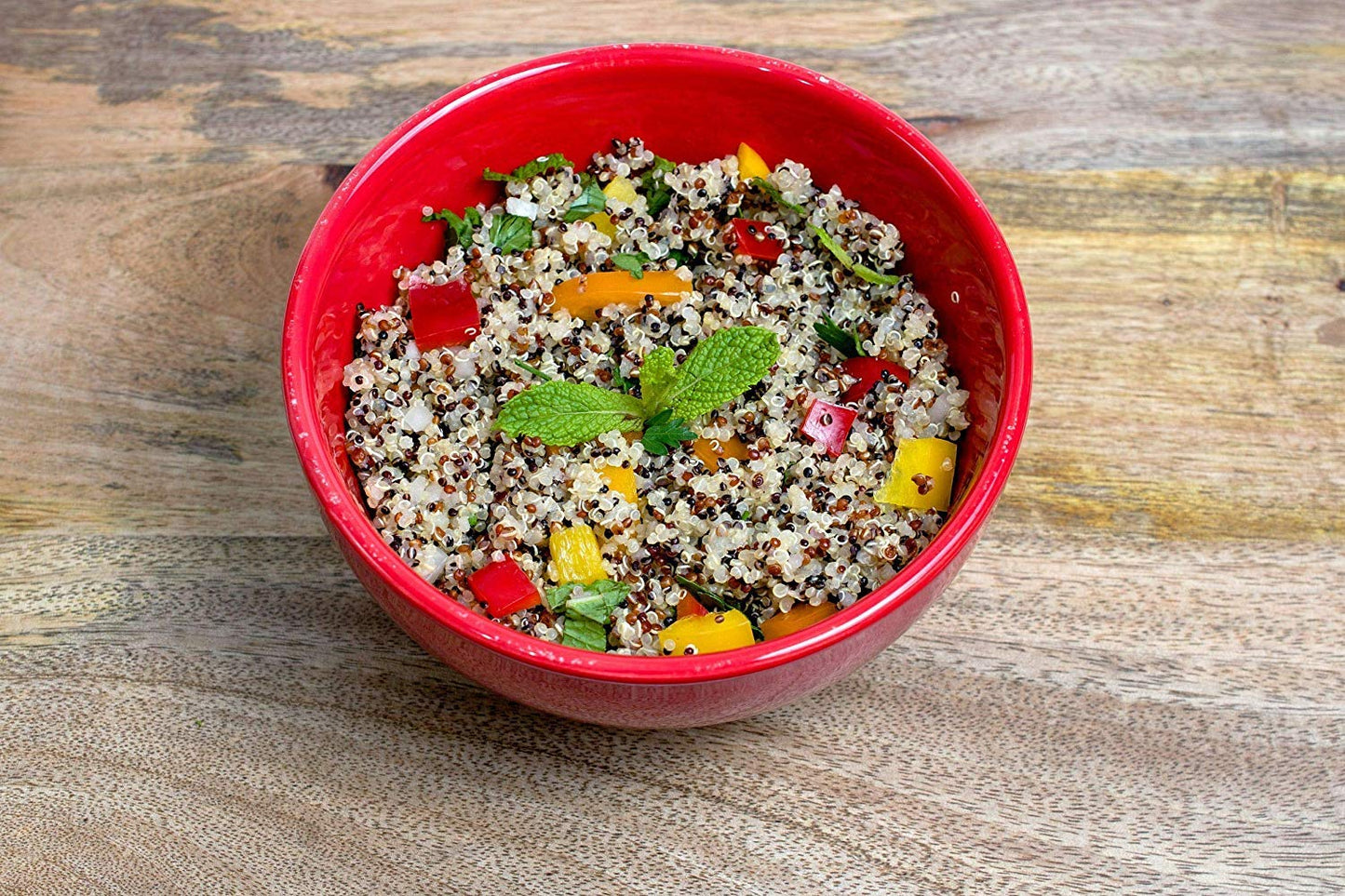 Food To Live Organic Tri-Color Quinoa, 20 Pounds - Non-Gmo, Blend Of White, Black, And Red Quinoa, Whole Grain, Non-Irradiated,