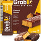 Grab1 Peanut Butter Protein Bars | 15 Grams Protein (2 Pack - 10 Bars) Controls Hunger | Certified Kosher | Low Calorie | Perfect For Snacking | Nutritious Meal Replacement