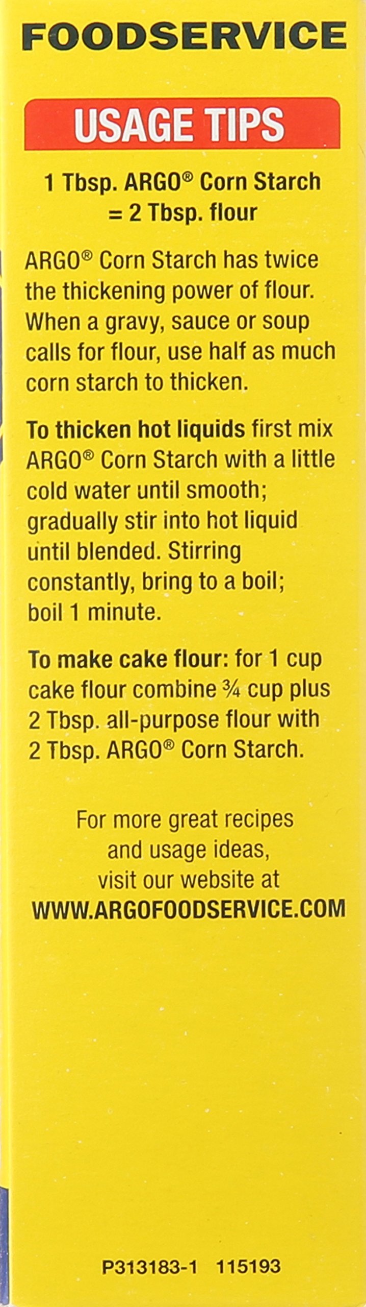 Argo, Cornstarch, 1 Pound(Lb)