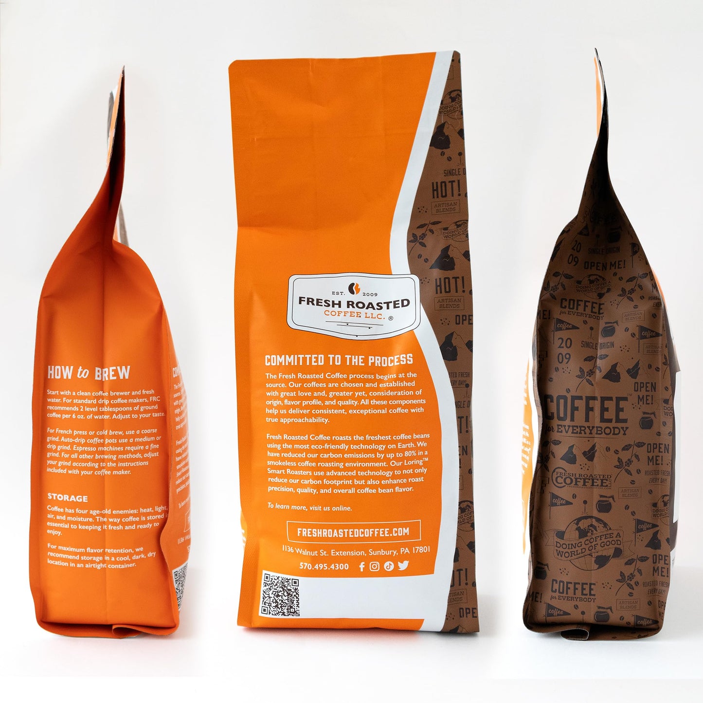 Fresh Roasted Coffee Light Roast Blend, Whole Bean, 2 lb, Kosher