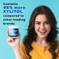 Xyloburst 100% Xylitol, Natural Chewing Gum 100 Count Jar Non Gmo, Vegan, Aspartame Free, Sugar Free (Peppermint, 1 Jar)