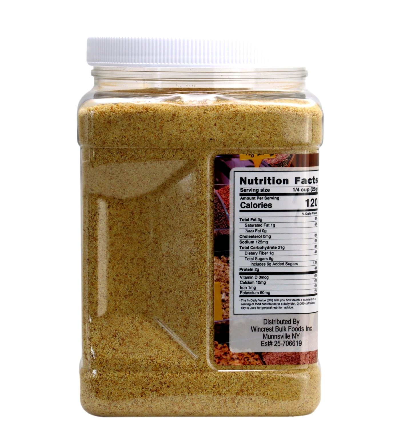 Graham Cracker Crumbs - 2 Lb Tub