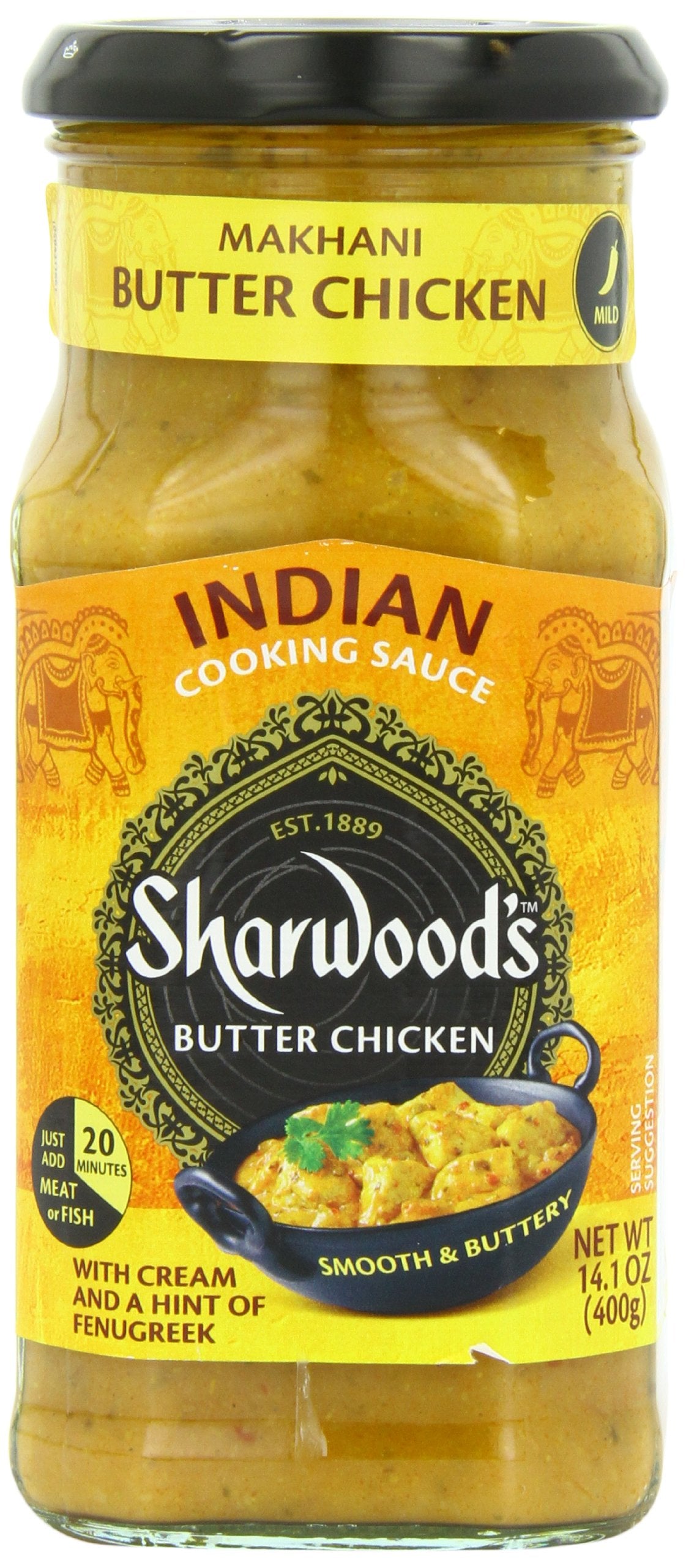 Sharwood Makhani Cooking Sauce, 14.1 Ounce
