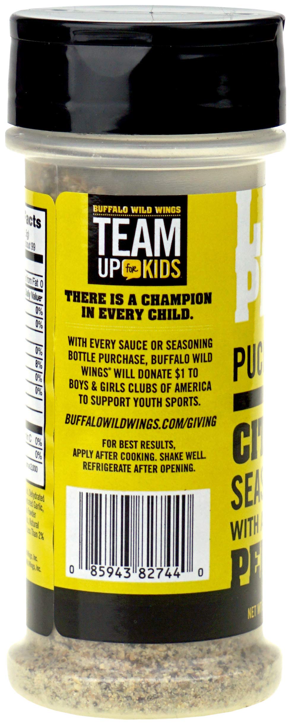 Buffalo Wild Wings Seasoning (Lemon Pepper)