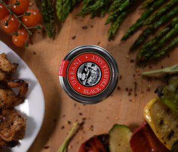 Urbani Truffles, Black Truffle Salt - Gu  rande black Sea Salt Infused with Real Truffle for Exceptional Flavor Enhancement in C