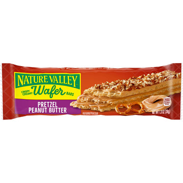 Nature Valley Wafer Bars, Pretzel Peanut Butter, 5 Count, Pack of 6, Model S-PL-2484