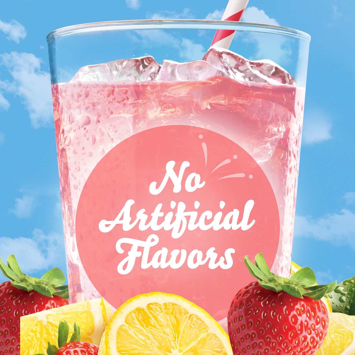 Crystal Light Liquid Strawberry Lemonade Naturally Flavored Drink Mix, 1.62 Fl Oz Bottle