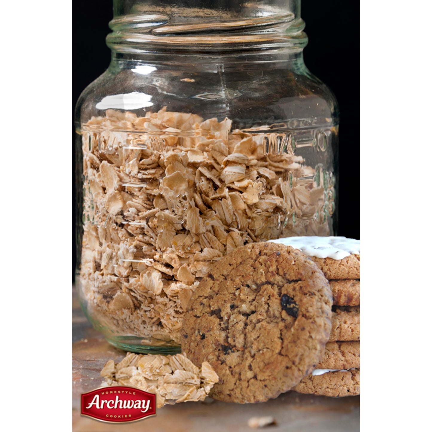 Archway Cookies, Classic Soft Oatmeal Raisin Cookies, 9.25 Oz (Pack of 9)
