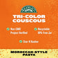 Riceselect Tri-Color Couscous, Moroccan-Style Couscous Pasta, Non-Gmo And Certified Kosher By Star K, 26.5-Ounce Jar, (Pack Of 1)