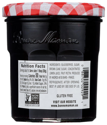 Bonne Maman Preserves 13 Oz (Pack Of 3) (Blackberry Preserves)