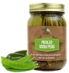 Green Jay Gourmet Pickled Snow Peas in a Jar - Fresh Hand Jarred Vegetables for Cooking & Pantry - Home Grown Pre-Prepared Pickl