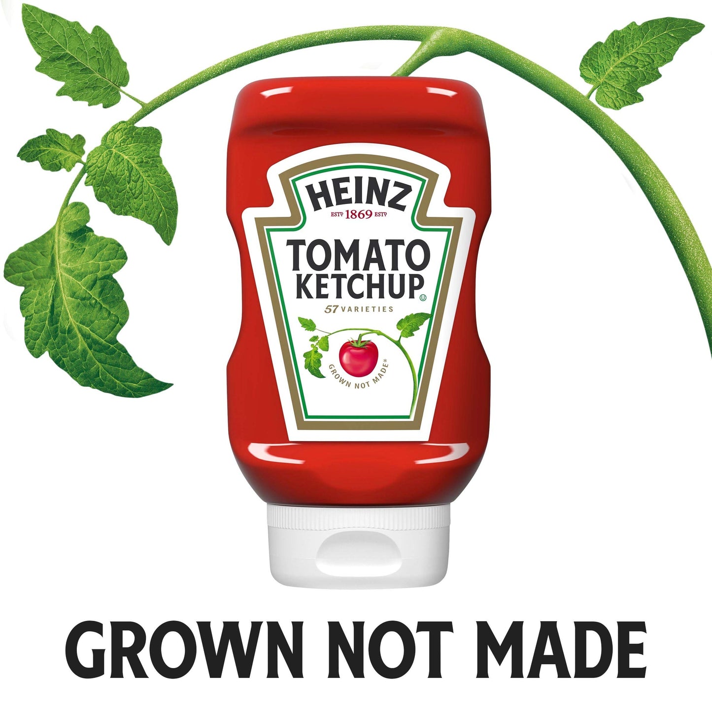 Heinz Stay Clean Cap Tomato Ketchup, 14 Ounce -- 16 Per Case.