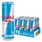Red Bull Sugar Free Energy Drink, 20 Fl Oz, 12 Pack, Model RB36464