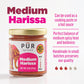 PUR Spices Medium Harissa Paste I Hot Sauce for Cooking and Dipping I Spicy Chili Pepper and Garlic Paste | Middle Eastern Inspi