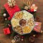 Simple Orchards Nuts Gift Basket - 7 Section Platter, Freshly Roasted Nuts, Ultimate Red Box, Ideal for Birthdays and Sympathy