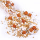 Gold Sprinkles For Cake Decorating 4.23Ounce - Sparkle Pearl Sprinkles For Cupcake Toppers, Ice Cream, Candy, Cookie Decorations