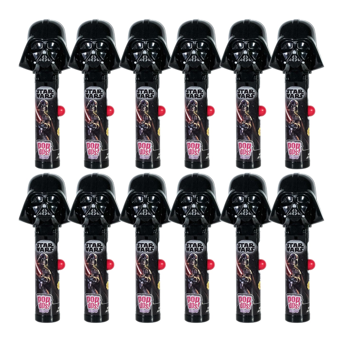 Pop Ups! Star Wars Lollipop Holder | Collectable Star Wars Toy Lollipop Case | Star Wars Party Favors For Goodie Bags, Pi