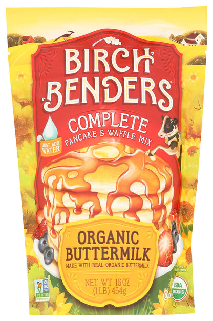 Birch Benders Organic Buttermilk Pancake And Waffle Mix, 16 Oz