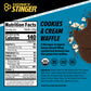 Honey Stinger Organic Energy Waffle Variety Pack, 18 Count, Gluten Free, 12 Salted Caramel & 6 Cookies & Cream Waffles