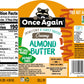 Once Again Natural Creamy Almond Butter, 9Lbs (Same As 9 Jars) - Lightly Toasted - Salt Free, Unsweetened - Gluten Free Certifie