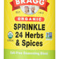 Bragg, Sprinkles & Herbs Spices, 1.5 Oz