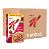 Kellogg s Special K Breakfast Cereal, Family Breakfast, Fiber Cereal, Family Size, Red Berries (3 Boxes)
