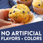 Krusteaz Wild Blueberry Muffin Mix, Blueberry Muffins Made With Real Blueberries, 17.1 oz Box