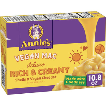 Annies Homegrown - Delx Mac&Chse Vegan - Case Of 12-108 Oz(D0102H5Nuyx)
