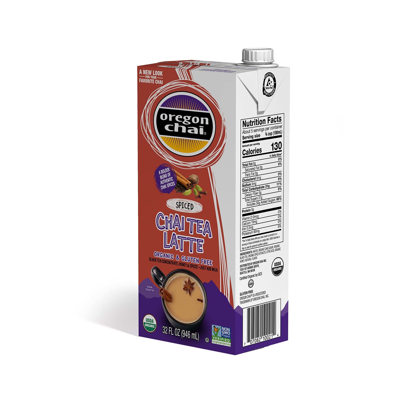 Og2 Orchai Spce Chai Tea ( 6 X 32 Oz   )