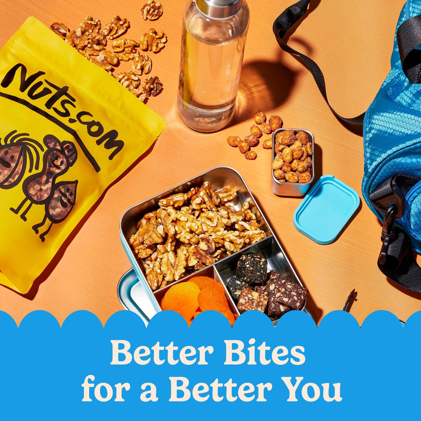 Nuts.Com – Organic Dried Fruit And Nuts Variety Box – Gourmet Assortment For Fall, Thanksgiving And Festive Gifts – Includes Organic Cashews, Almonds, Walnuts, Raisins, And Trail Mix