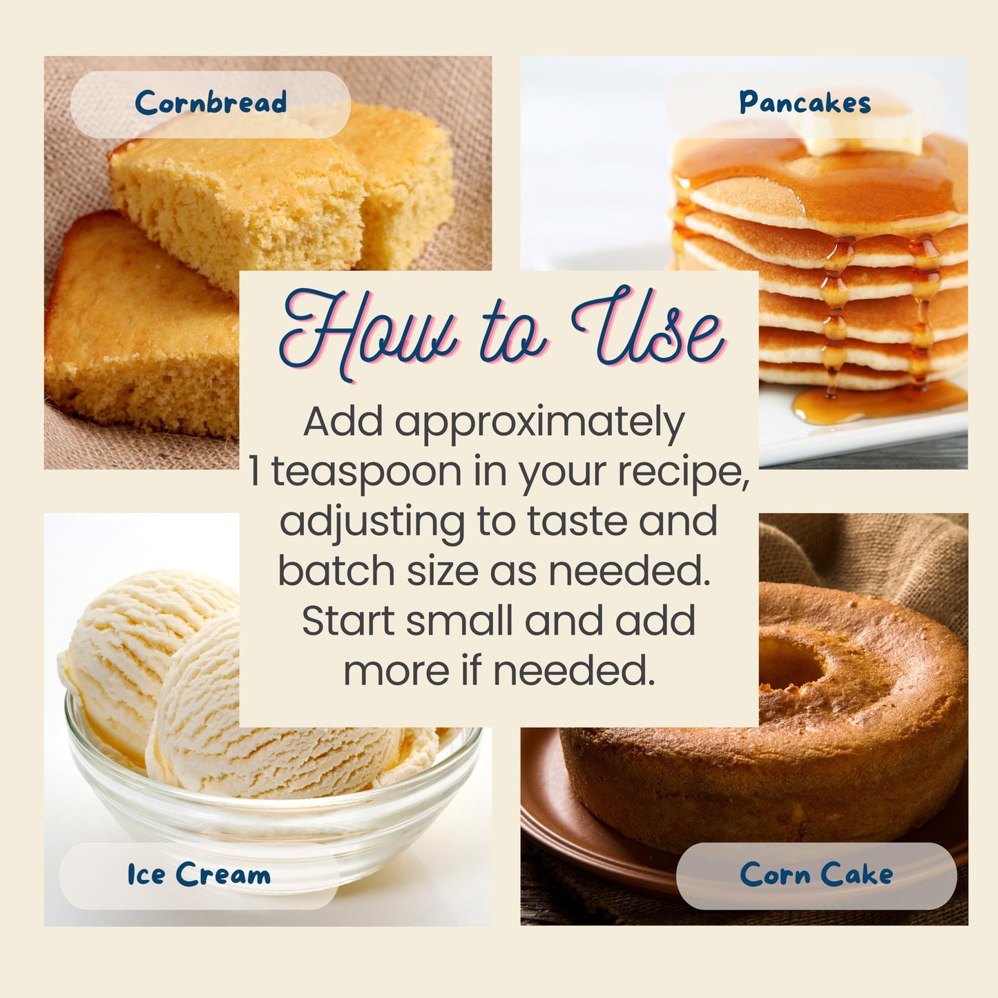 Natural Sweet Corn Extract - 2 Oz - Water-Soluble - By Harvest Moon Delights - Sweet Corn Extract For Baking Keto Cornbread - Ze