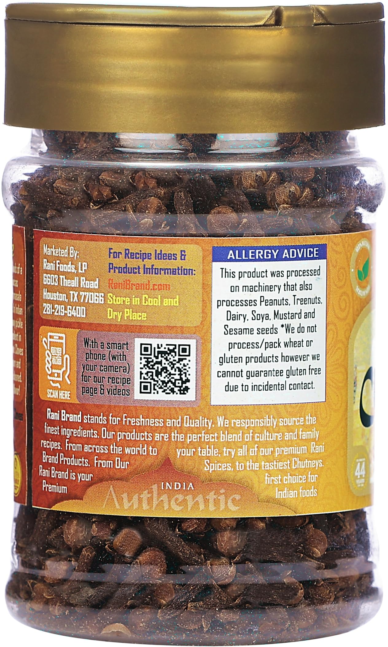 Rani Cloves Whole (Laung) 2oz - All Natural, Non-GMO, Vegan, Gluten Friendly, Hand Selected, Indian Origin