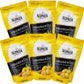 Nutic Lemoncello Chocolate Covered Almonds - 5 Oz Bags, 6 Pack, White Chocolate and Lemon Creme Candy Snack