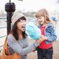 By The Cup Cotton Candy Taffy, 2 Lb Bulk Bag