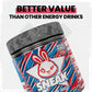 SNEAK Energy Drink Powder - Rocket Punch Flavor, 40 Servings, No Sugar, Natural Caffeine, Blue